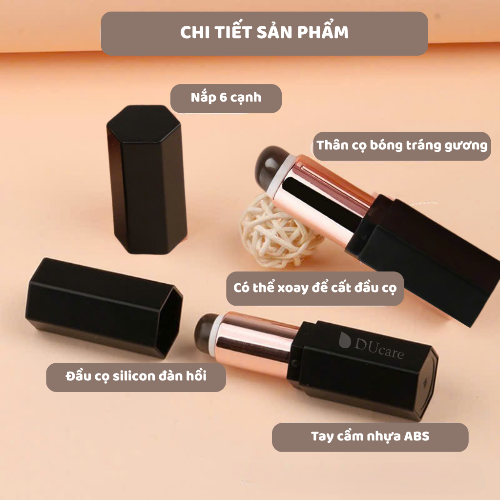 Cọ Silicone Tán Son DUCARE Lip Silicone Brush DU02